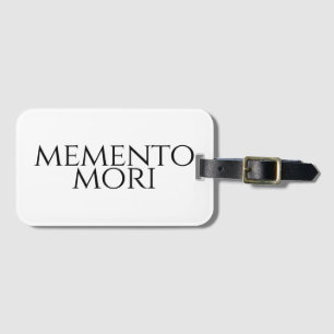 Etiqueta Para Maletas Memento Mori