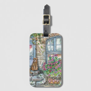 Etiqueta Para Maletas Meow at the Door