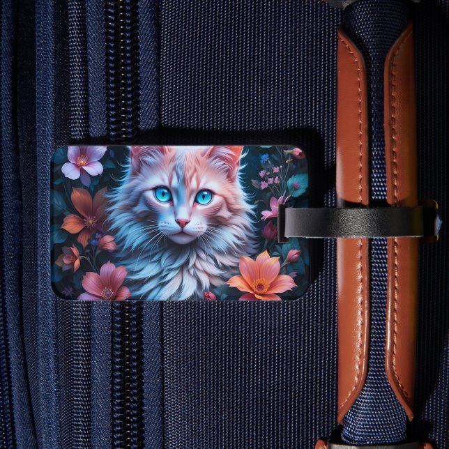 Etiqueta Para Maletas MeowMee uno (Reverso  In Situ 2)