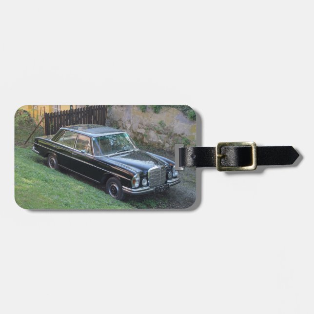 Etiqueta Para Maletas Mercedes 280SE W108 (Frente Horizontal)