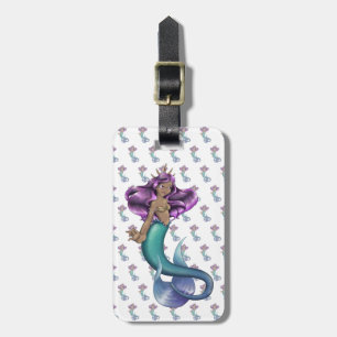 Etiqueta Para Maletas Mermaid Iole