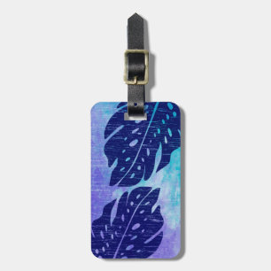Etiqueta Para Maletas Mezcla de tie-colorante de mazapán hawaiano Monste