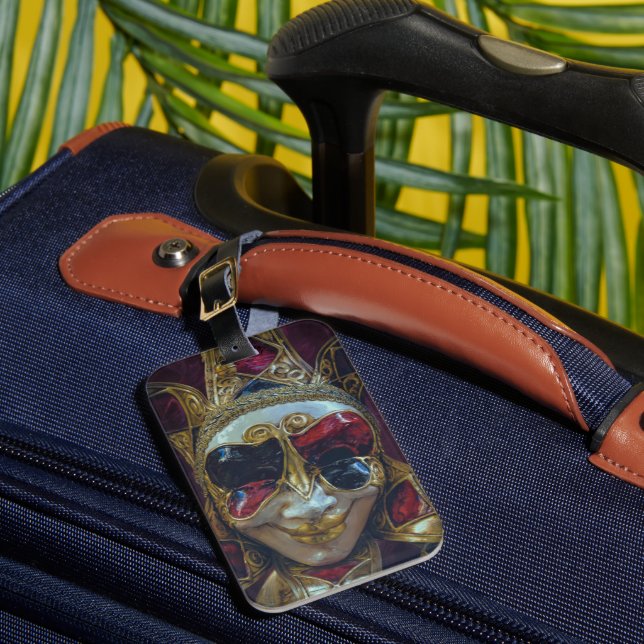 Etiqueta Para Maletas Mi Cara Feliz (Anverso In situ 1)