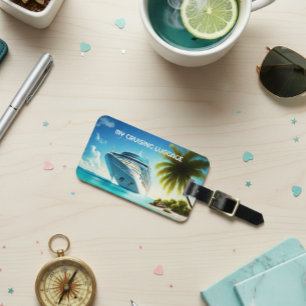 Etiqueta Para Maletas Mi crucero para equipaje