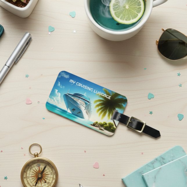 Etiqueta Para Maletas Mi crucero para equipaje (Subido por el creador)