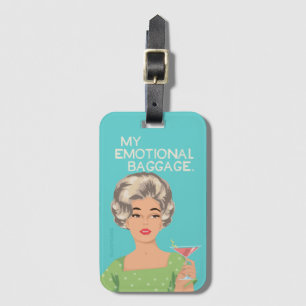 Etiqueta Para Maletas Mi equipaje emocional
