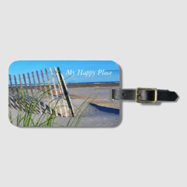 Etiqueta Para Maletas Mi lugar feliz