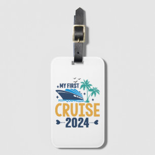 Etiqueta Para Maletas Mi primer crucero 2024