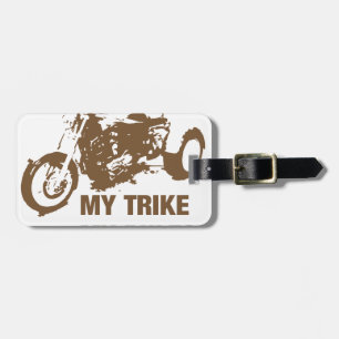 Etiqueta Para Maletas mi trike mis reglas