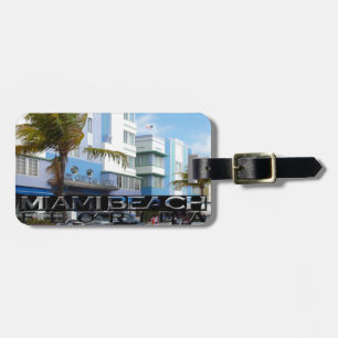Etiqueta Para Maletas Miami Beach