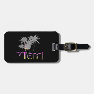 Etiqueta Para Maletas Miami, Florida Palms Guay
