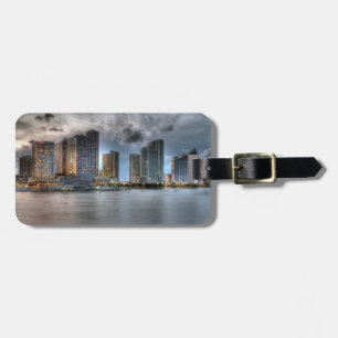 Etiqueta Para Maletas Miami, la Florida