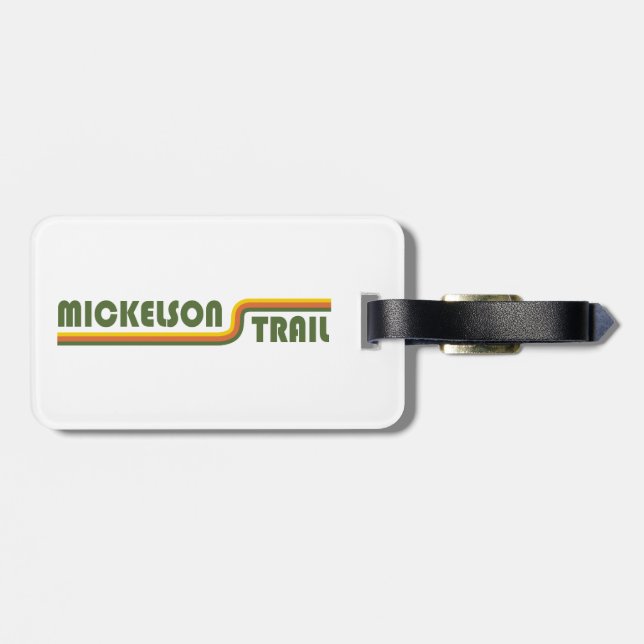 Etiqueta Para Maletas Mickelson Trail South Dakota (Atrás Horizontal)