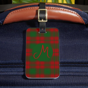 Etiqueta Para Maletas Middleton Tartan Monogrammed