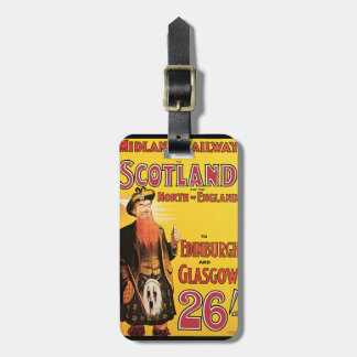 Etiqueta Para Maletas Midland Railway Scotland