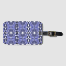 Etiqueta Para Maletas Midnight Indigo Kaleidoscope 
