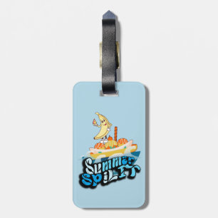 Etiqueta Para Maletas Mikitiez verano windsurf bananaspartir icecream