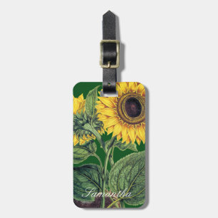 Etiqueta Para Maletas Miller: Girasol