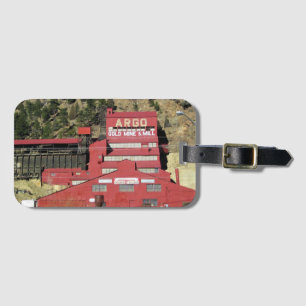 Etiqueta Para Maletas Mina Argo Gold & Mill, Idaho Springs, Colorado