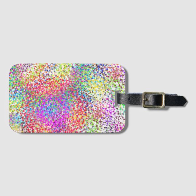 Etiqueta Para Maletas Mind Blown (Anverso horizontal)