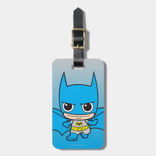 Etiqueta Para Maletas Mini Batman Running (Frente Vertical)