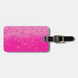 Etiqueta Para Maletas Minimalismo Rosa