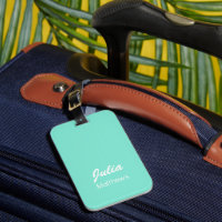 Minimalista de menta verde personalizado