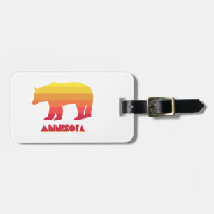 Etiqueta Para Maletas Minnesota Bear
