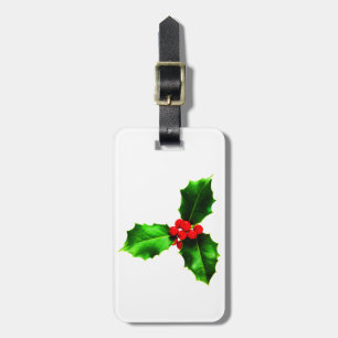 Etiqueta Para Maletas Mistletoe