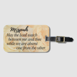 Etiqueta Para Maletas Mizpah | Rosa amarilla