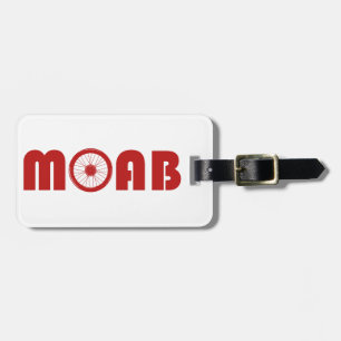 Etiqueta Para Maletas Moab (Rueda de bicicleta)