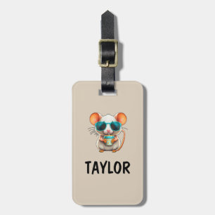 Etiqueta Para Maletas Mochila Bolsa Personalizada Divertida Colorida par