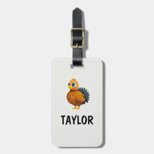 Etiqueta Para Maletas Mochila Bolsa Personalizada Divertida Colorida par
