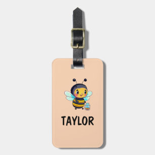 Etiqueta Para Maletas Mochila Bolsa Personalizada Divertida Colorida par