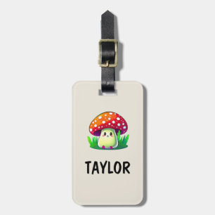 Etiqueta Para Maletas Mochila de bolsa colorida del Personalizado Mushro