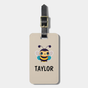 Etiqueta Para Maletas Mochila Divertida Bolsa Personalizada Colorida par