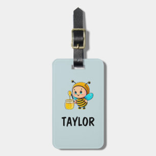 Etiqueta Para Maletas Mochila Divertida Personalizada Colorida para Niño