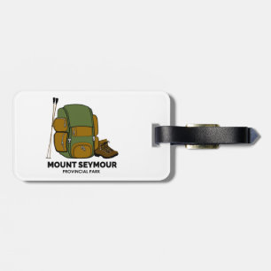 Etiqueta Para Maletas Mochila para senderismo en Mount Seymour Provincia