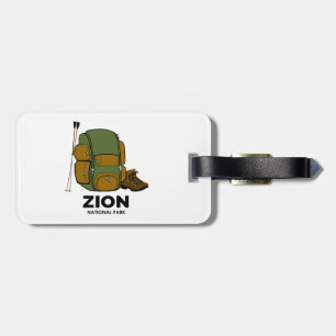 Etiqueta Para Maletas Mochila Parque Nacional Zion