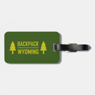 Etiqueta Para Maletas Mochila Wyoming