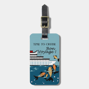 ETIQUETA PARA MALETAS ¡MODA DE TAG_TIME A CRUISE_BON VOYAGE!
