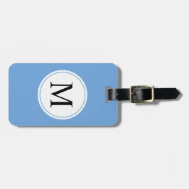 ETIQUETA PARA MALETAS MODA LUGGAGE/BAG TAG_MODERN 153 BLUE/WHITE/BLACK