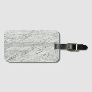 Etiqueta Para Maletas moda moderna de diseño minimalista de mármol blanc