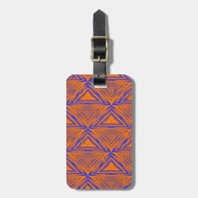ETIQUETA PARA MALETAS MODELO AFRICANO (Frente Vertical)