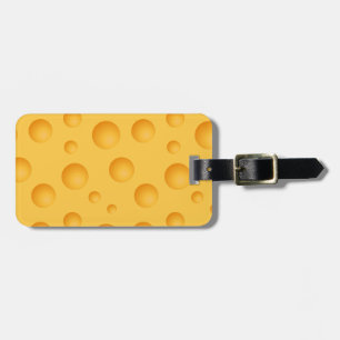 Etiqueta Para Maletas Modelo amarillo del queso