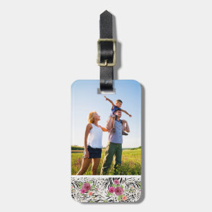 Etiqueta Para Maletas Modelo de encargo de la foto con los estampados de
