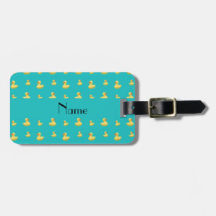 Etiqueta Para Maletas Modelo de goma personalizado del pato de la