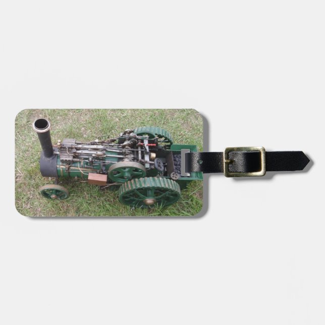 Etiqueta Para Maletas Modelo de motor de tracción (Frente Horizontal)