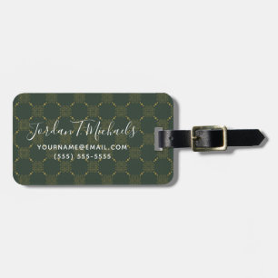 Etiqueta Para Maletas Modelo de nudo céltico