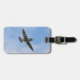 Etiqueta Para Maletas Modelo de Spitfire MK IX MK923